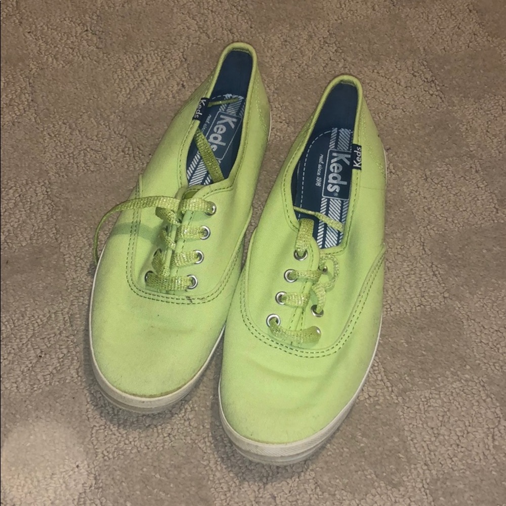 *SOLD* Lime green Keds
